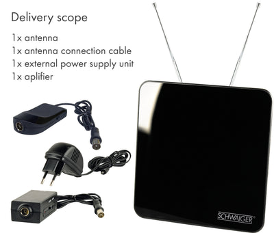 DVB-T2 HD Zimmerantenne (aktiv)