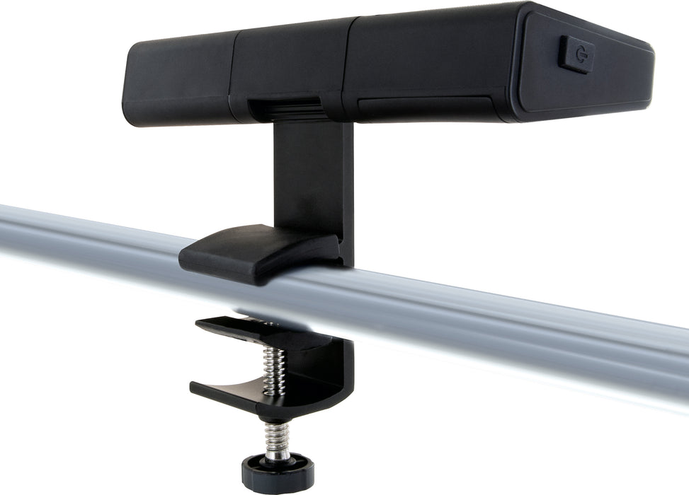 Grill-Leuchte mit beweglichen LED-Stahlern