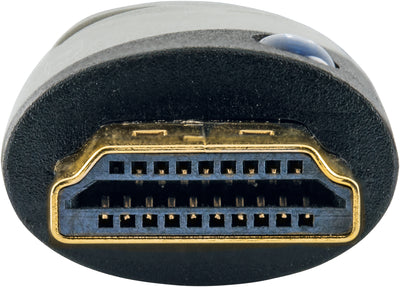 HDMI®-Kabel mit Ethernet 18 Gbit/s schwarz/gold 1,5/3 m